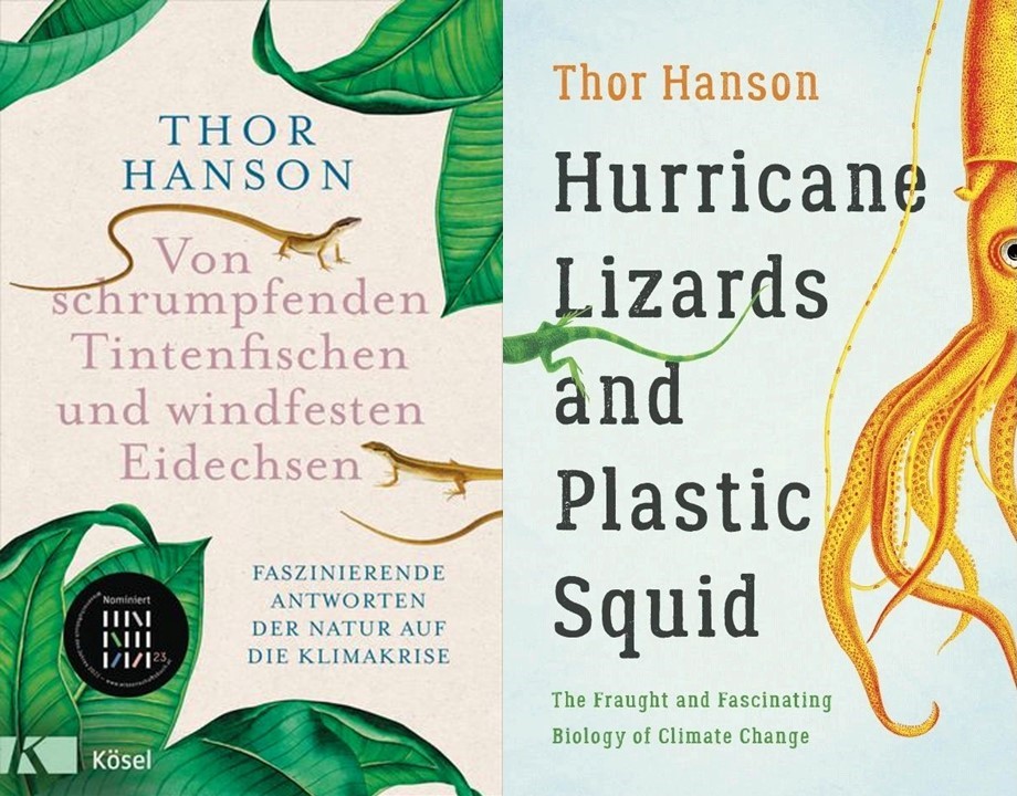 Buchcover Thor Hanson - Von schrumpfenden Tintenfischen und windfesten Eidechsen